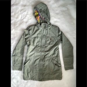 Women’s ROXY Mid Thigh Canvas Jacket - Size M